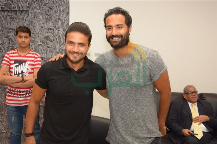 بالصور .. سمية الخشاب وأحمد سعد في احتفالية هشام ربيع بالصور .. سمية الخشاب وأحمد سعد في احتفالية هشام ربيع