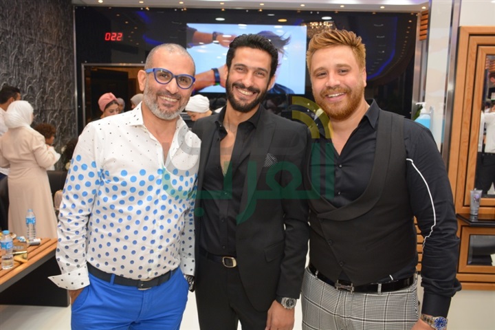 بالصور .. سمية الخشاب وأحمد سعد في احتفالية هشام ربيع بالصور .. سمية الخشاب وأحمد سعد في احتفالية هشام ربيع