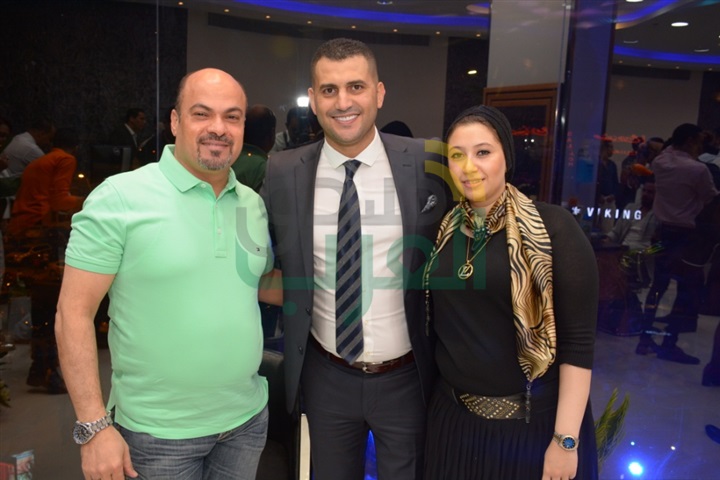 بالصور .. سمية الخشاب وأحمد سعد في احتفالية هشام ربيع بالصور .. سمية الخشاب وأحمد سعد في احتفالية هشام ربيع