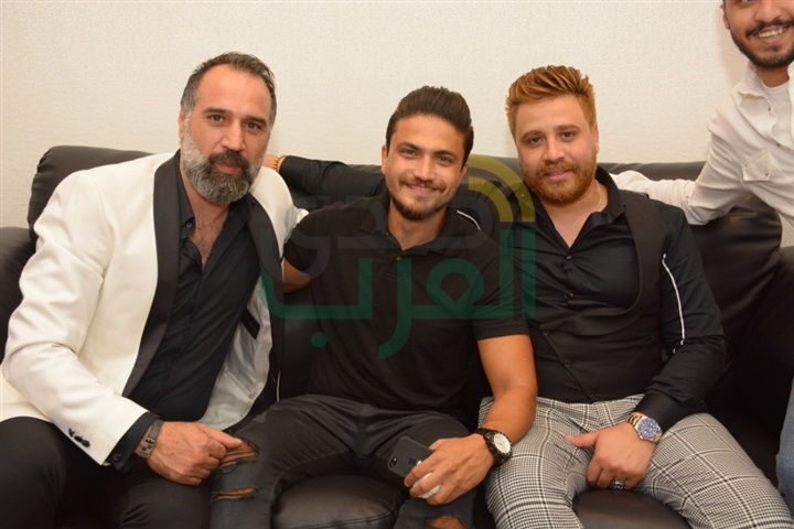 بالصور .. سمية الخشاب وأحمد سعد في احتفالية هشام ربيع بالصور .. سمية الخشاب وأحمد سعد في احتفالية هشام ربيع