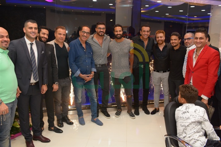 بالصور .. سمية الخشاب وأحمد سعد في احتفالية هشام ربيع بالصور .. سمية الخشاب وأحمد سعد في احتفالية هشام ربيع