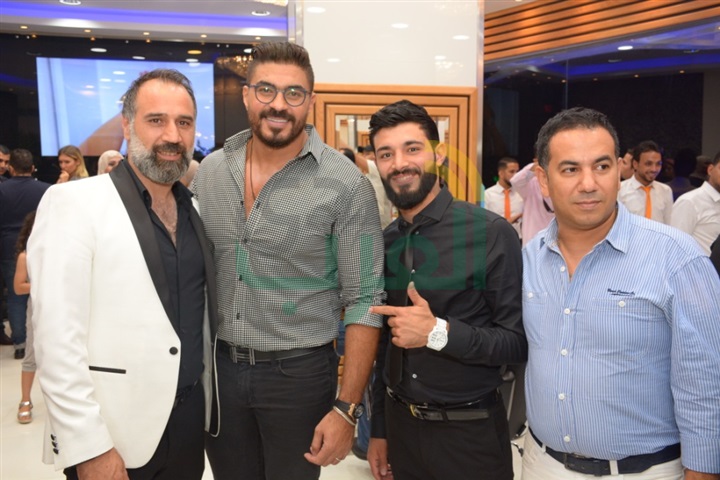 بالصور .. سمية الخشاب وأحمد سعد في احتفالية هشام ربيع بالصور .. سمية الخشاب وأحمد سعد في احتفالية هشام ربيع