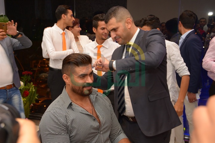 بالصور .. سمية الخشاب وأحمد سعد في احتفالية هشام ربيع بالصور .. سمية الخشاب وأحمد سعد في احتفالية هشام ربيع