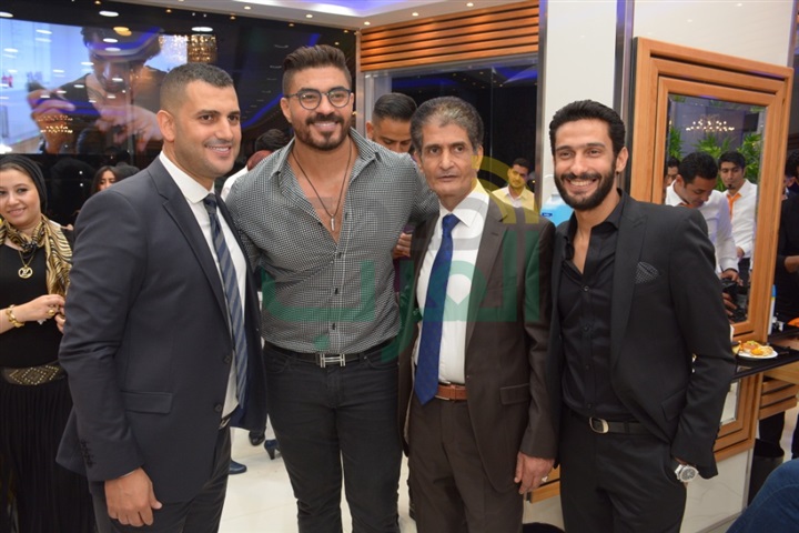 بالصور .. سمية الخشاب وأحمد سعد في احتفالية هشام ربيع بالصور .. سمية الخشاب وأحمد سعد في احتفالية هشام ربيع