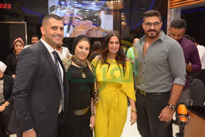 بالصور .. سمية الخشاب وأحمد سعد في احتفالية هشام ربيع بالصور .. سمية الخشاب وأحمد سعد في احتفالية هشام ربيع