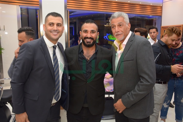بالصور .. سمية الخشاب وأحمد سعد في احتفالية هشام ربيع بالصور .. سمية الخشاب وأحمد سعد في احتفالية هشام ربيع