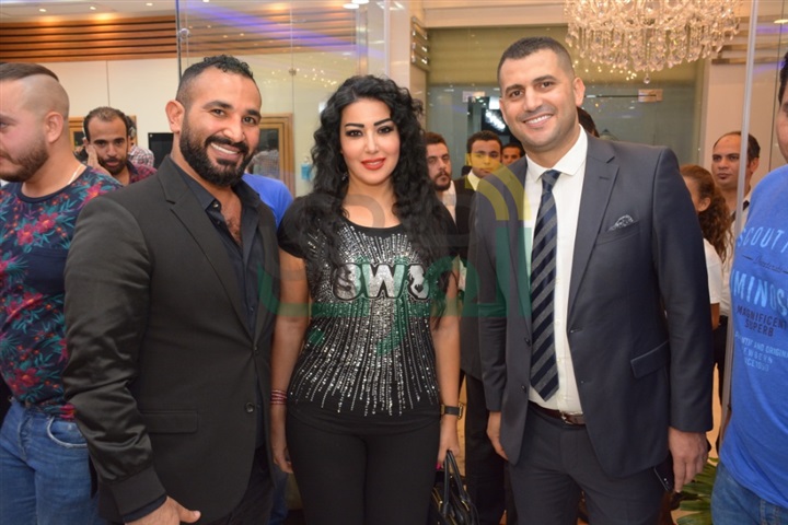 بالصور .. سمية الخشاب وأحمد سعد في احتفالية هشام ربيع بالصور .. سمية الخشاب وأحمد سعد في احتفالية هشام ربيع