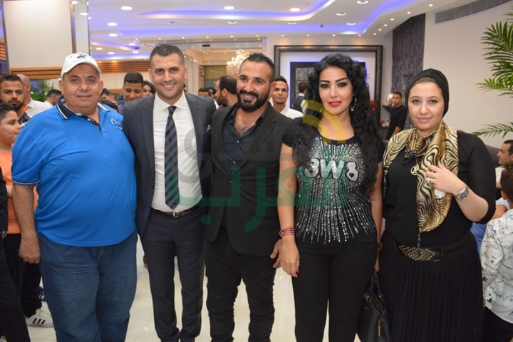 بالصور .. سمية الخشاب وأحمد سعد في احتفالية هشام ربيع بالصور .. سمية الخشاب وأحمد سعد في احتفالية هشام ربيع