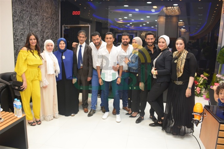 بالصور .. سمية الخشاب وأحمد سعد في احتفالية هشام ربيع بالصور .. سمية الخشاب وأحمد سعد في احتفالية هشام ربيع