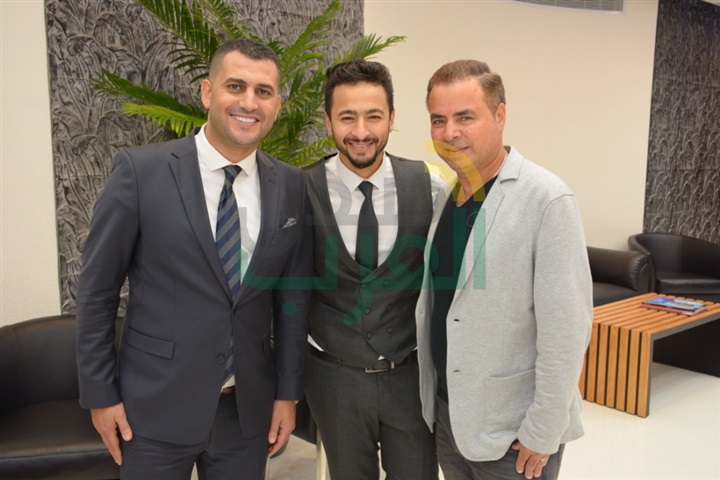 بالصور .. سمية الخشاب وأحمد سعد في احتفالية هشام ربيع بالصور .. سمية الخشاب وأحمد سعد في احتفالية هشام ربيع