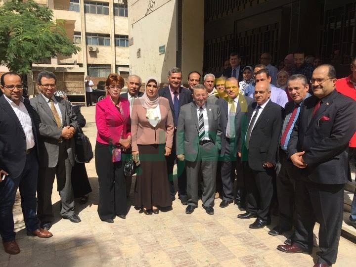 جامعة الزقازيق تستقبل مصطفى السيد رئيس مدينة زويل العلمية