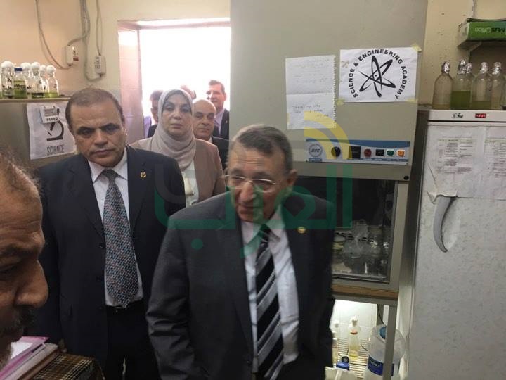 جامعة الزقازيق تستقبل مصطفى السيد رئيس مدينة زويل العلمية