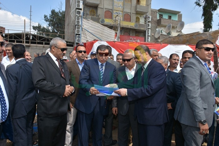 وضع حجر الأساس للمبنى الجديد بمديرية القوى العاملة بالزقازيق