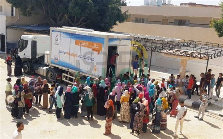 جولة تفقدية لنائب رئيس جامعة الإسكندرية بكليات فرع مطروع