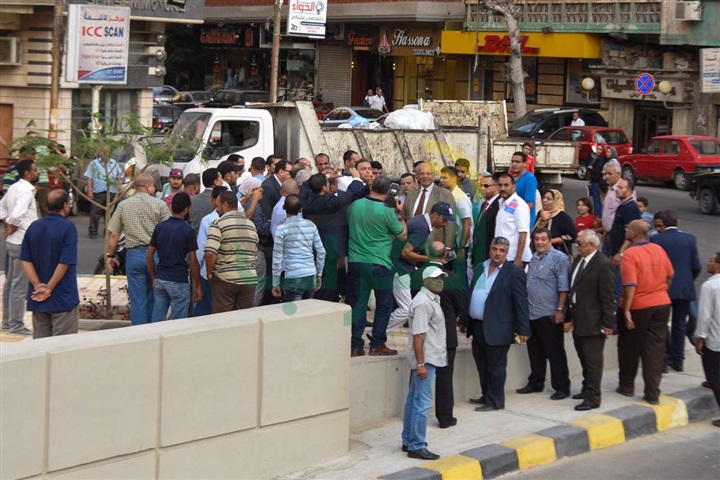 وزير النقل يفتقد التجهيزات النهائية لافتتاح نفق كليوباترا بالإسكندرية