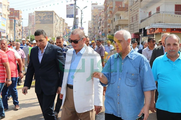 الصور.. محافظ كفر الشيخ يشهد محاكاة حية لمواجهة السيول والأمطار