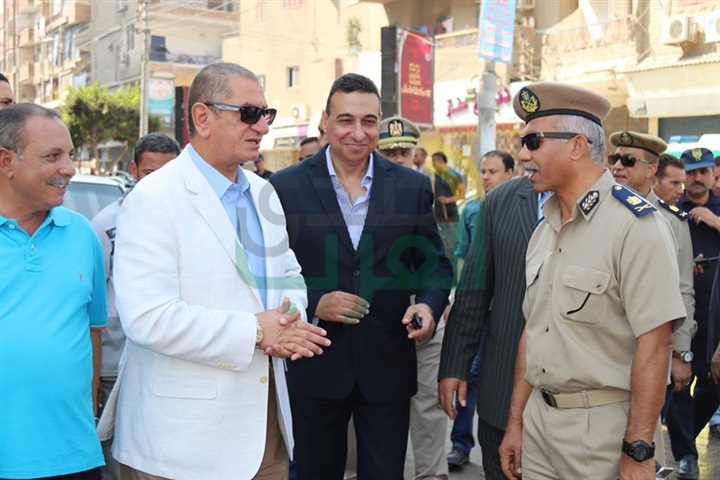 الصور.. محافظ كفر الشيخ يشهد محاكاة حية لمواجهة السيول والأمطار