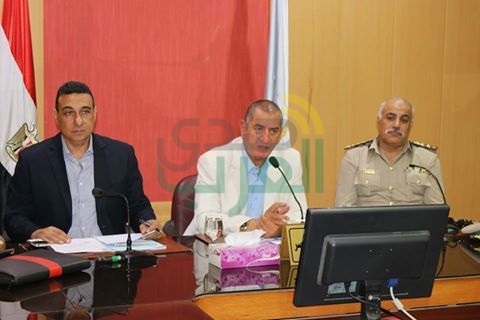 قيادات كفر الشيخ  وبروفه إستعداديه لمواجهة السيول المحتمله
