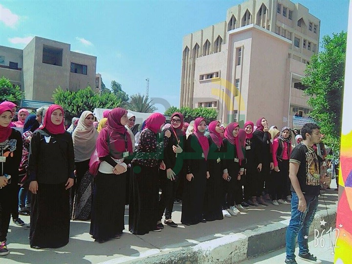 "من أجل مصر" تنظم برنامجا إحتفاليا بجامعة بنها