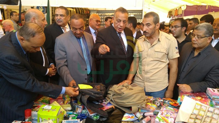 "الدالي" يفتتح معرض غرفة الجيزة لاستقبال المدارس