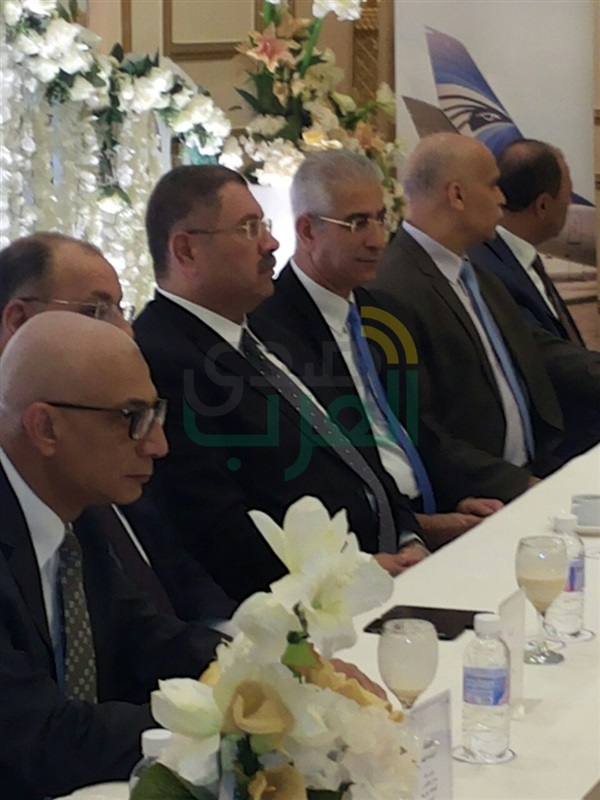 بالصور..بعثة "مصر للطيران" بجدة تحتفل بنجاح موسم الحج 