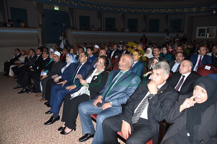 مفتي الجمهورية يشهد احتفالات محافظه البحيره بالعيد القومي