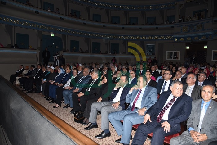 مفتي الجمهورية يشهد احتفالات محافظه البحيره بالعيد القومي