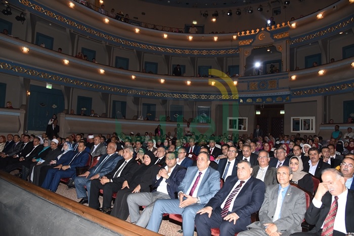 مفتي الجمهورية يشهد احتفالات محافظه البحيره بالعيد القومي
