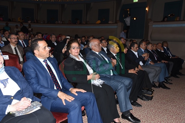 مفتي الجمهورية يشهد احتفالات محافظه البحيره بالعيد القومي