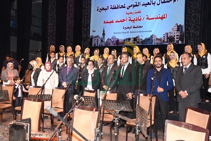 مفتي الجمهورية يشهد احتفالات محافظه البحيره بالعيد القومي