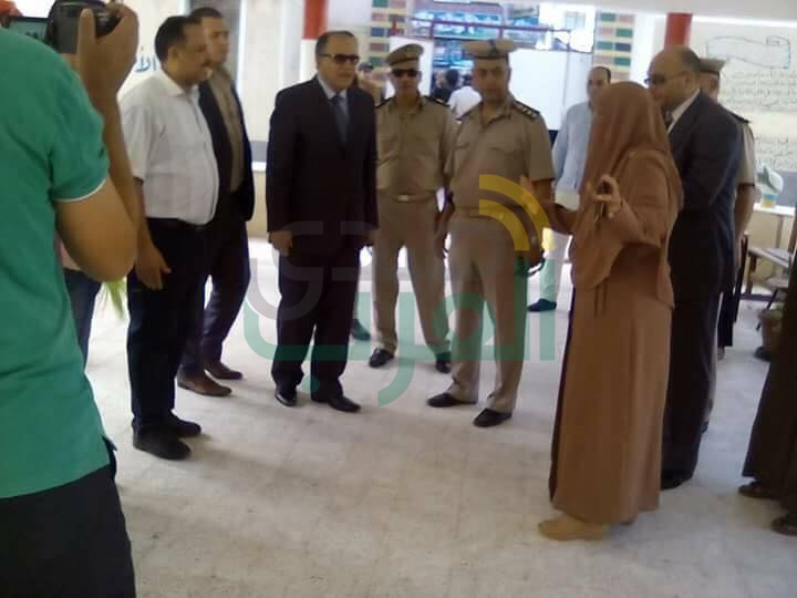 بالصور.. مدير أمن كفر الشيخ يتفقد مجمع هدى شعراوي