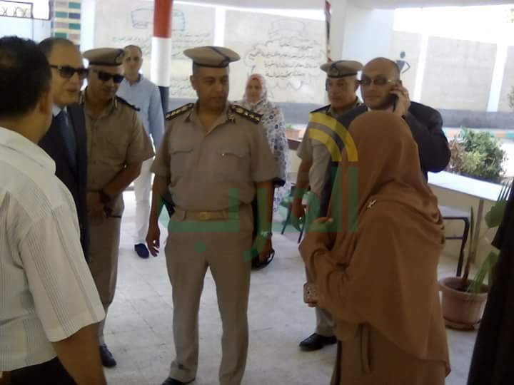 بالصور.. مدير أمن كفر الشيخ يتفقد مجمع هدى شعراوي