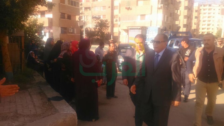 بالصور.. مديرا الأمن والمباحث الجنائية بكفر الشيخ يبعثان رسالة طمأنينة للطلاب
