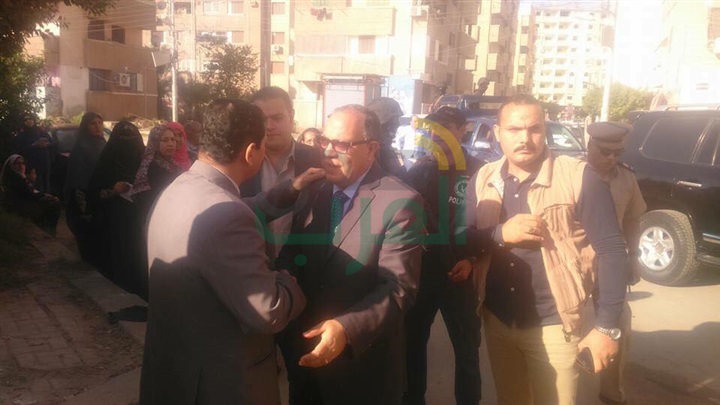 بالصور.. مديرا الأمن والمباحث الجنائية بكفر الشيخ يبعثان رسالة طمأنينة للطلاب