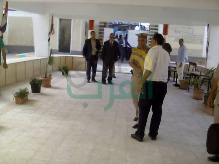 بالصور.. مديرا الأمن والمباحث الجنائية بكفر الشيخ يبعثان رسالة طمأنينة للطلاب