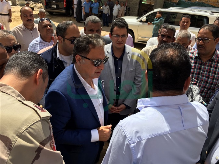 بالصور.. وزير الصحة يتفقد إنشاءات مستشفى العديسات بالأقصر