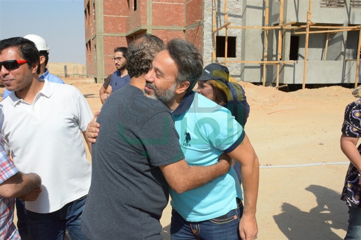 بالصور.. وفد نقابة المهن التمثيلية يتفقد مشروع الإسكان الخاص بهم بالصور.. وفد نقابة المهن التمثيلية يتفقد مشروع الإسكان الخاص بهم