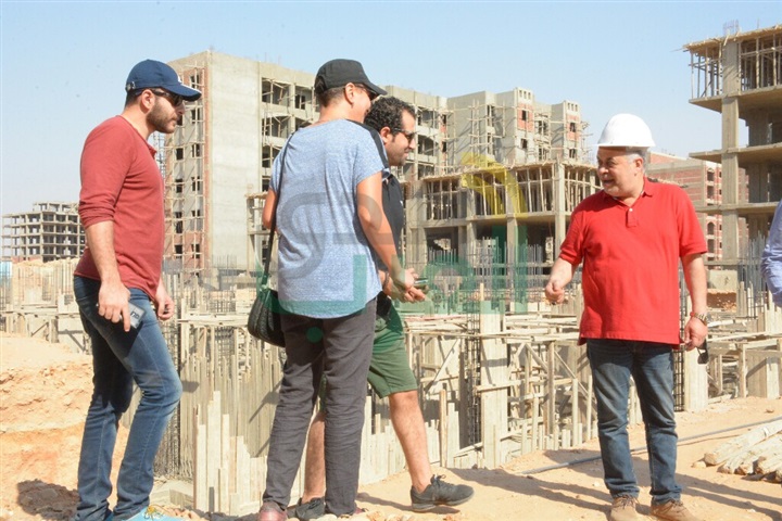 بالصور.. وفد نقابة المهن التمثيلية يتفقد مشروع الإسكان الخاص بهم بالصور.. وفد نقابة المهن التمثيلية يتفقد مشروع الإسكان الخاص بهم