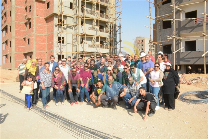 بالصور.. وفد نقابة المهن التمثيلية يتفقد مشروع الإسكان الخاص بهم بالصور.. وفد نقابة المهن التمثيلية يتفقد مشروع الإسكان الخاص بهم