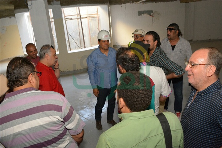 بالصور.. وفد نقابة المهن التمثيلية يتفقد مشروع الإسكان الخاص بهم بالصور.. وفد نقابة المهن التمثيلية يتفقد مشروع الإسكان الخاص بهم