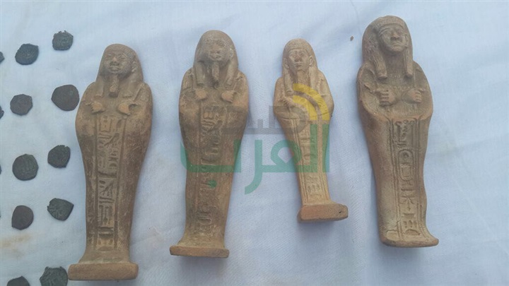 بالصور.. إحباط تهريب قطع أثرية نادرة بالمحافظات