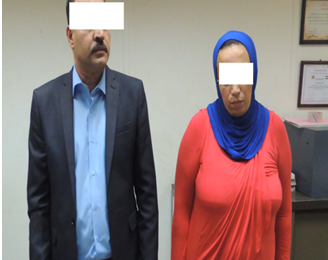 ضبط عاطل وزوجته لانتحالهما صفة دبلوماسيين للنصب على المواطنين