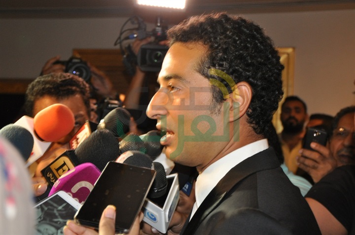 بالصور.. غادة عبد الرازق وعمرو سعد ووفاء عامر وخالد الصاوى فى مؤتمر فيلم كارما بالصور.. غادة عبد الرازق وعمرو سعد ووفاء عامر وخالد الصاوى فى مؤتمر فيلم كارما