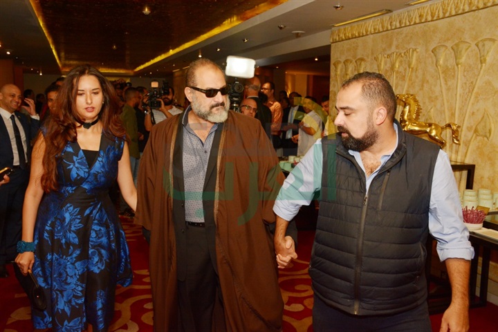 بالصور.. غادة عبد الرازق وعمرو سعد ووفاء عامر وخالد الصاوى فى مؤتمر فيلم كارما بالصور.. غادة عبد الرازق وعمرو سعد ووفاء عامر وخالد الصاوى فى مؤتمر فيلم كارما