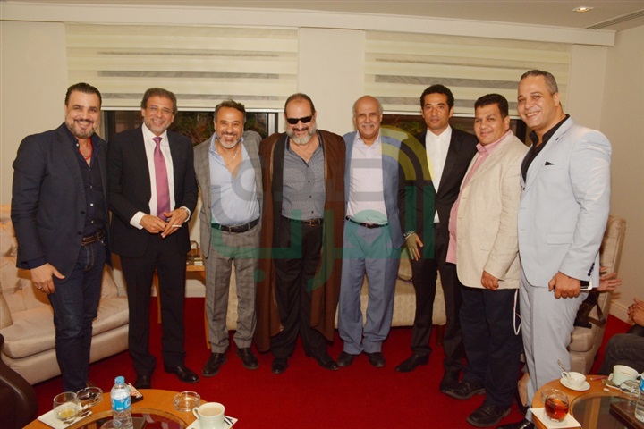 بالصور.. غادة عبد الرازق وعمرو سعد ووفاء عامر وخالد الصاوى فى مؤتمر فيلم كارما بالصور.. غادة عبد الرازق وعمرو سعد ووفاء عامر وخالد الصاوى فى مؤتمر فيلم كارما