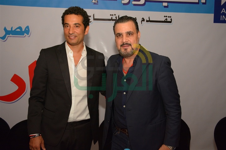 بالصور.. غادة عبد الرازق وعمرو سعد ووفاء عامر وخالد الصاوى فى مؤتمر فيلم كارما بالصور.. غادة عبد الرازق وعمرو سعد ووفاء عامر وخالد الصاوى فى مؤتمر فيلم كارما