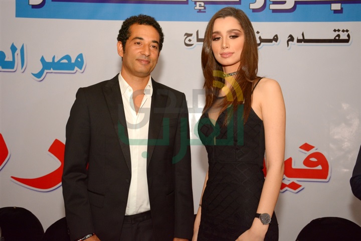 بالصور.. غادة عبد الرازق وعمرو سعد ووفاء عامر وخالد الصاوى فى مؤتمر فيلم كارما بالصور.. غادة عبد الرازق وعمرو سعد ووفاء عامر وخالد الصاوى فى مؤتمر فيلم كارما