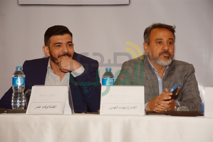 بالصور.. غادة عبد الرازق وعمرو سعد ووفاء عامر وخالد الصاوى فى مؤتمر فيلم كارما بالصور.. غادة عبد الرازق وعمرو سعد ووفاء عامر وخالد الصاوى فى مؤتمر فيلم كارما