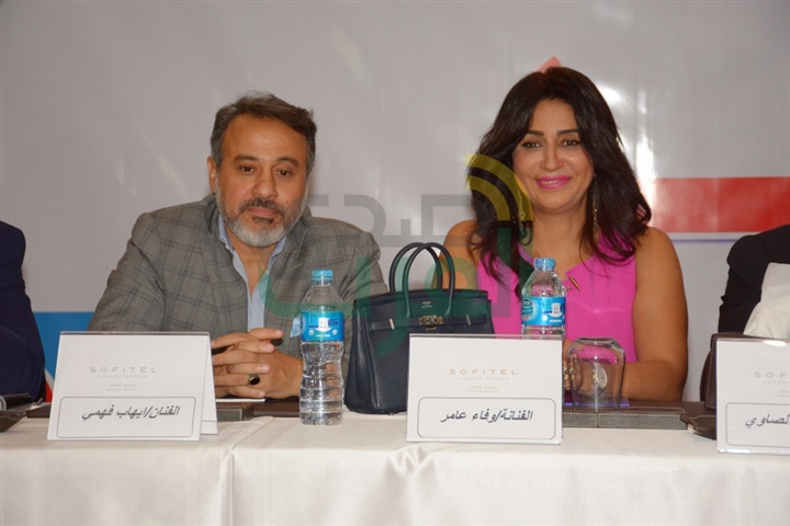 بالصور.. غادة عبد الرازق وعمرو سعد ووفاء عامر وخالد الصاوى فى مؤتمر فيلم كارما بالصور.. غادة عبد الرازق وعمرو سعد ووفاء عامر وخالد الصاوى فى مؤتمر فيلم كارما