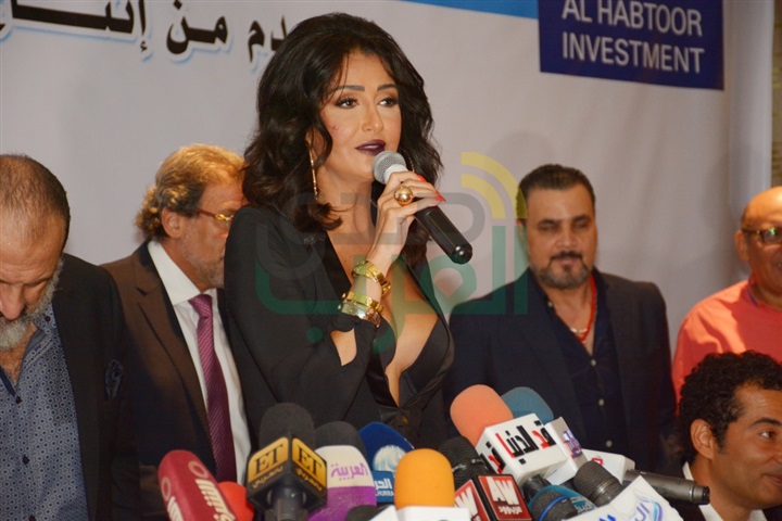 بالصور.. غادة عبد الرازق وعمرو سعد ووفاء عامر وخالد الصاوى فى مؤتمر فيلم كارما بالصور.. غادة عبد الرازق وعمرو سعد ووفاء عامر وخالد الصاوى فى مؤتمر فيلم كارما